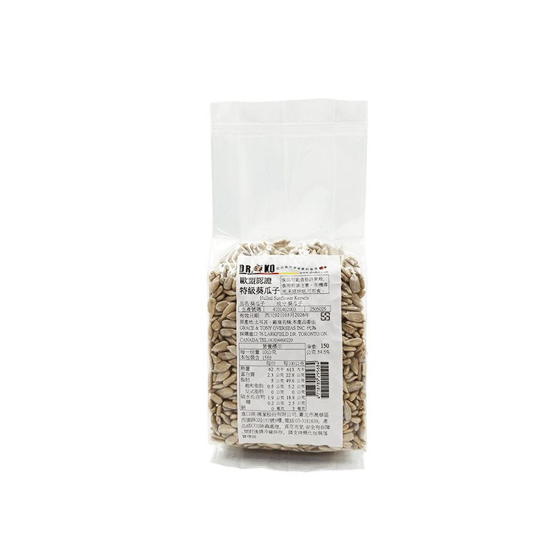 【DR.OKO】歐盟認證特級葵瓜子150g